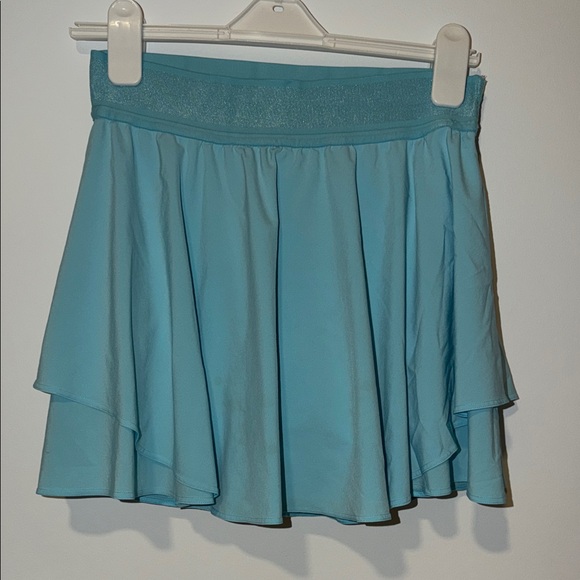 lululemon athletica Dresses & Skirts - lululemon athletica Turquoise Layered Skater Skirt